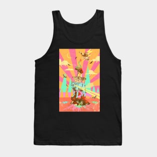 PSYCHEDELIC WOLVES Tank Top